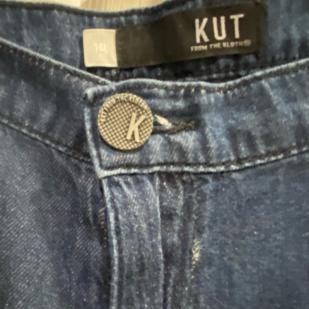 Kut from the Kloth Women's Dark Blue Trousers